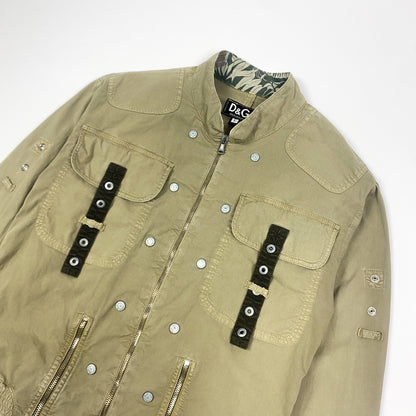 Dolce & Gabbana SS03 Military Cargo Jacke