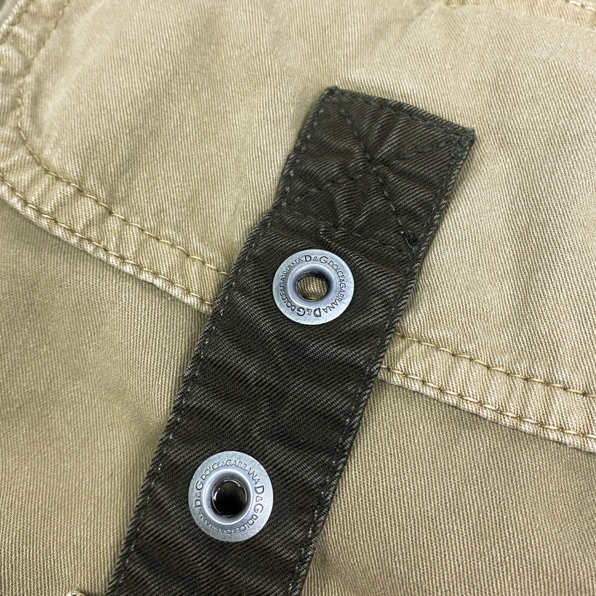 Dolce & Gabbana SS03 Military Cargo Jacke