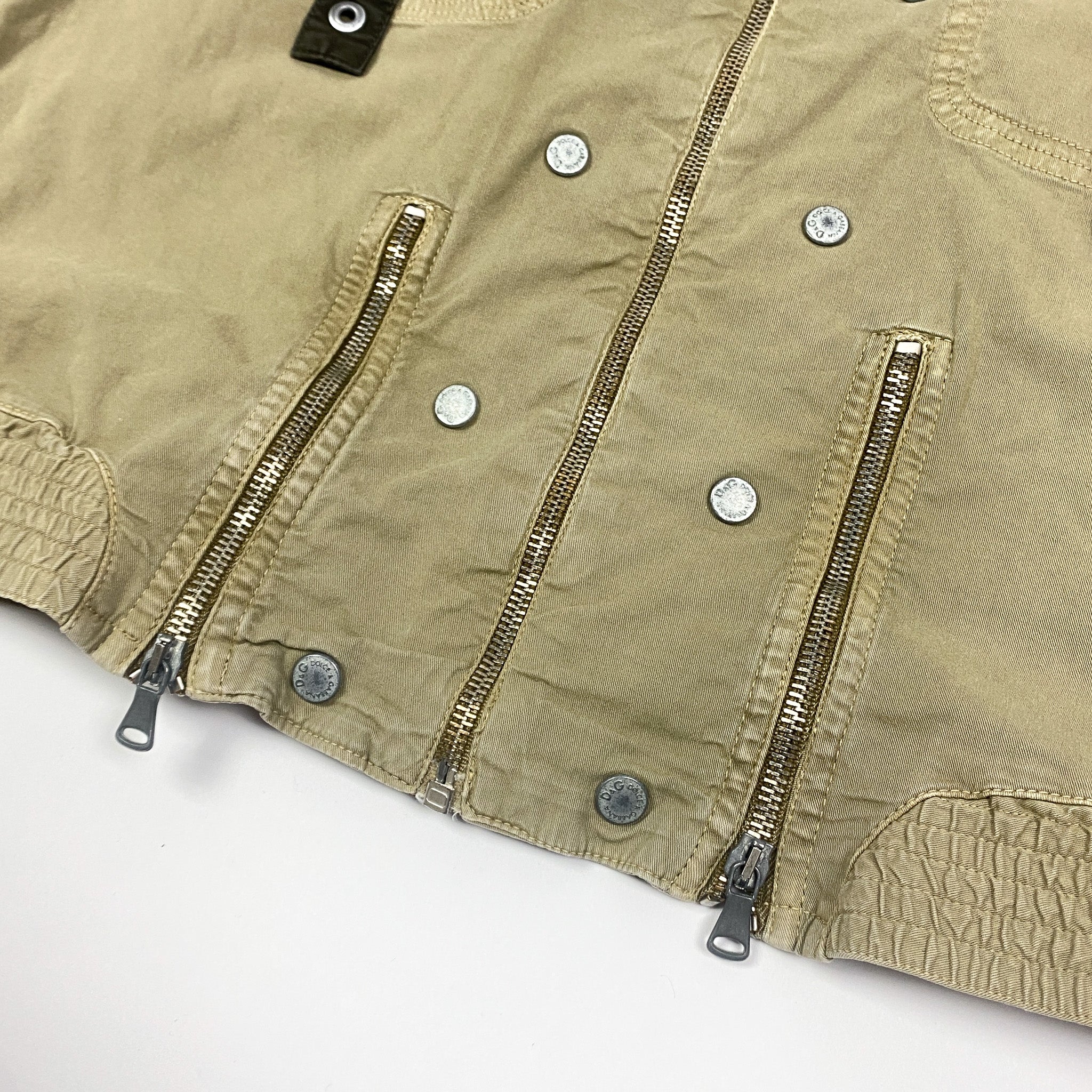 Dolce & Gabbana SS03 Military Cargo Jacke